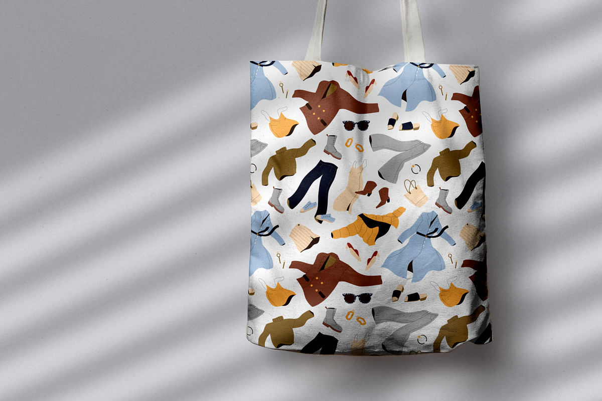 Fashion clothes seamless pattern, a Pattern Graphic by Good Studio (Photo 3 of 4)