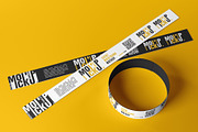 Event Wristband Mockup Sets, a Bottom Mockup by Artnivora.Std (Thumbnail 4 of 4)