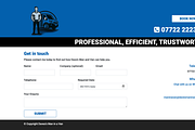 Man with a van/Removals HTML Website, a HTML Template by Darweish Designs (Thumbnail 2 of 2)