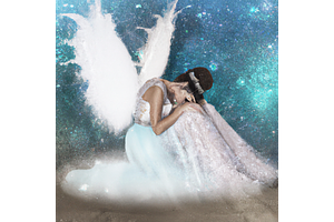 Custom art, Angel, Sympathy art