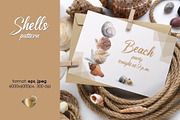 Seashells patterns collection, a Pattern Graphic by Sam2211 (Thumbnail 13 of 13)