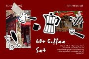60+ Coffee Set Illustrations, an Object Illustration by The Journey Atelier (Thumbnail 1 of 3)