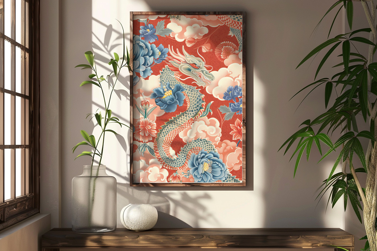 Chinoiserie Print Seamless Patterns, a Pattern Graphic by Olya Creative (Photo 9 of 20)