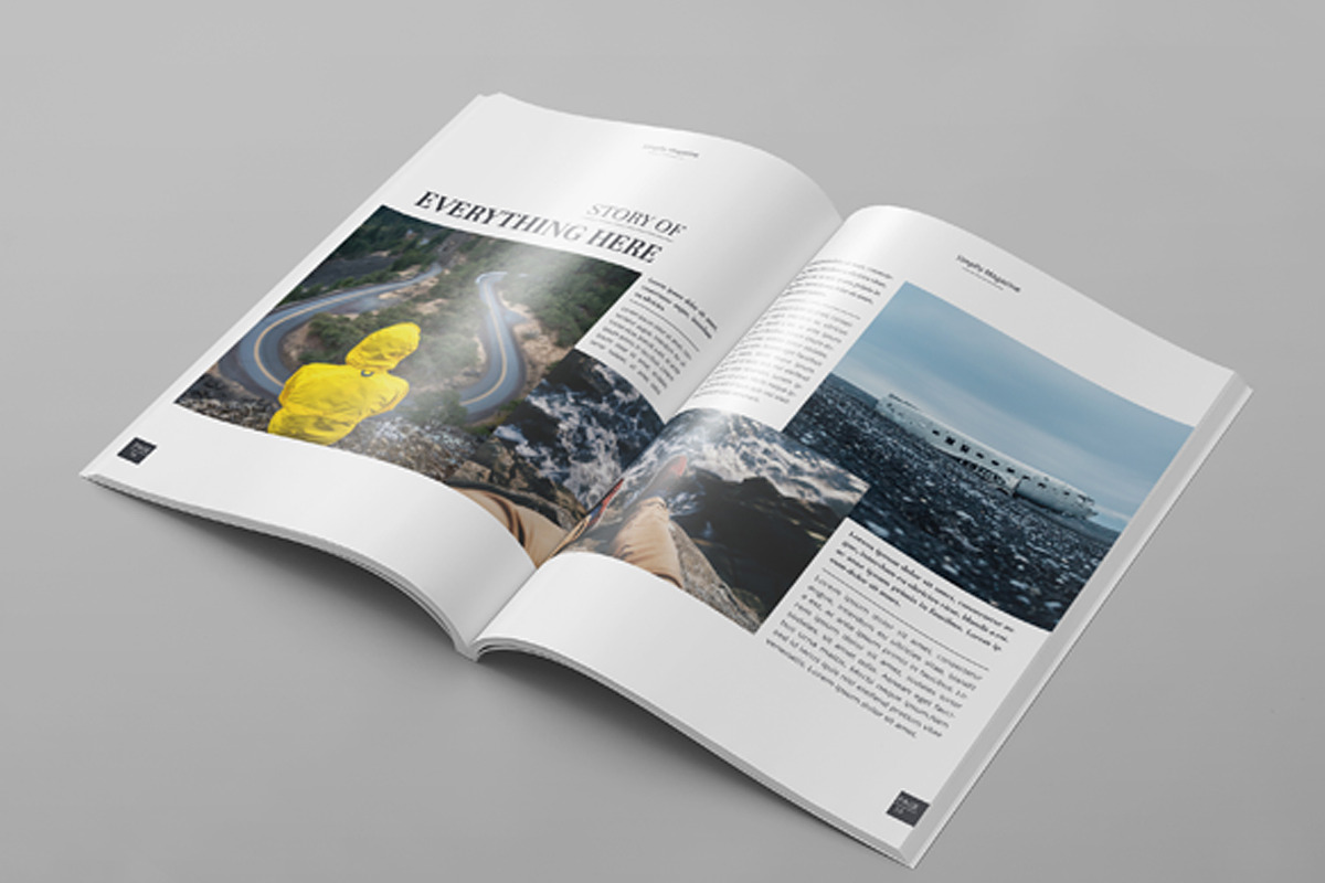 Magazine Layout Template, a Magazine Template by obidullah_01 (Photo 9 of 10)