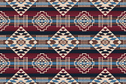 Native American Seamless Pattern, a Pattern Graphic by PPEthnicDecorPattern (Thumbnail 1 of 10)