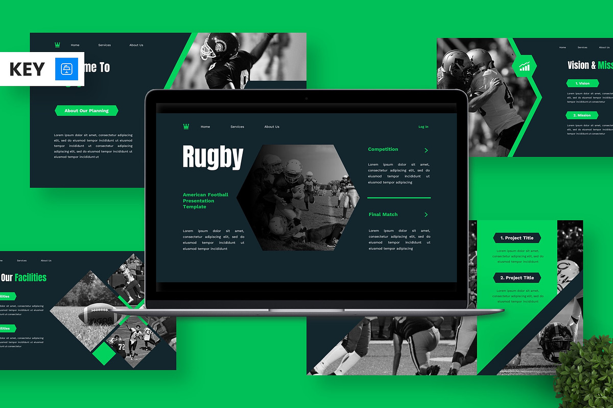 Rugby - American Football Keynote