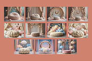 22 Soft Baby Digital Backdrops, a Background Graphic by 3Motional (Thumbnail 6 of 7)