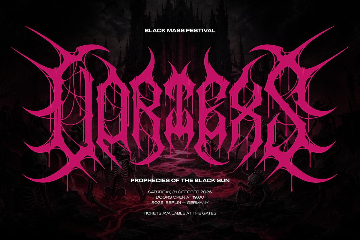 Wargrim | Black Metal Font, a Blackletter Font by Denustudios (Photo 3 of 12)