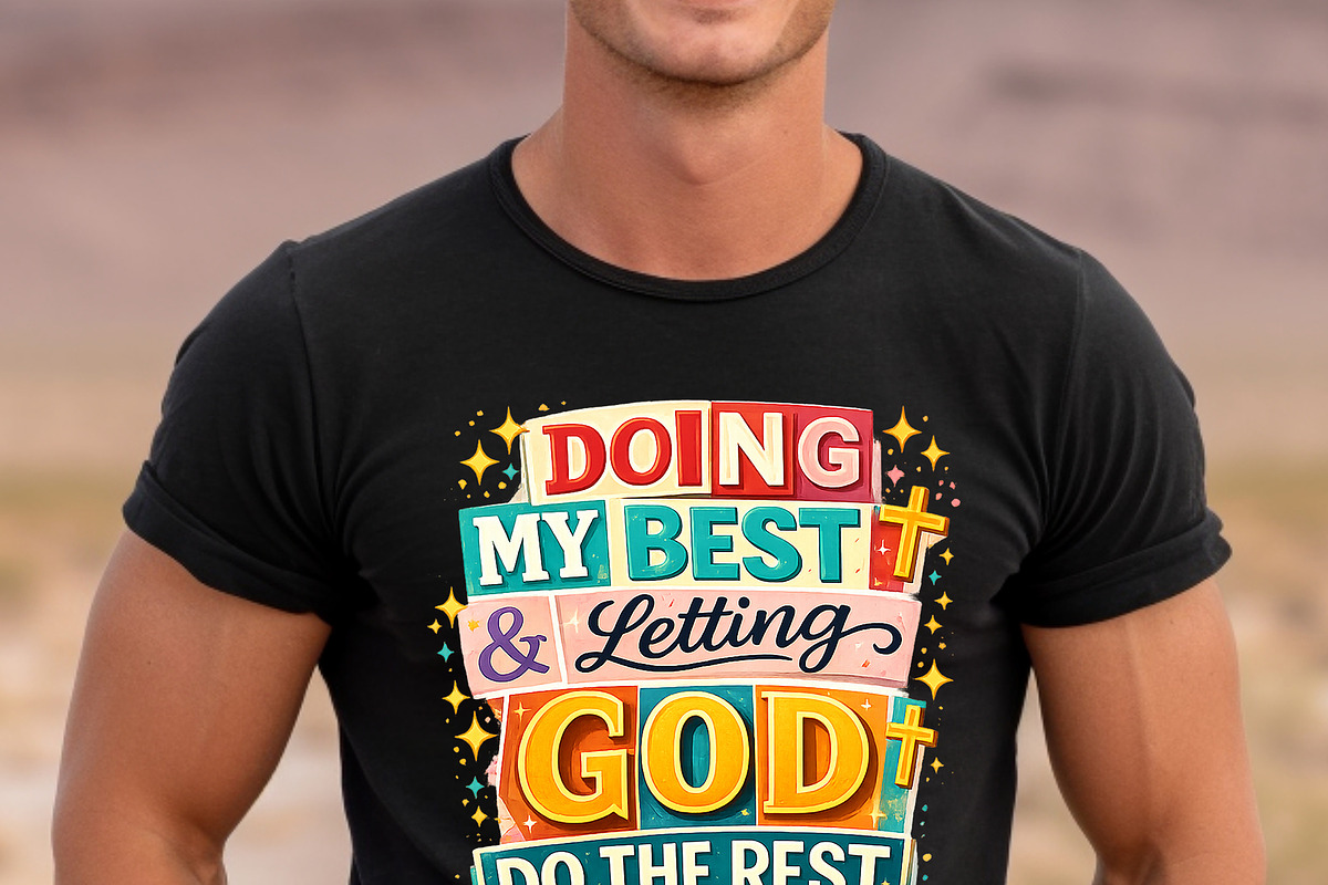 Doing My Best And Letting png, an Object Graphic by Star Graphic Design (Photo 2 of 5)