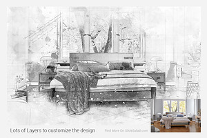 Architecture Sketch Photoshop Action