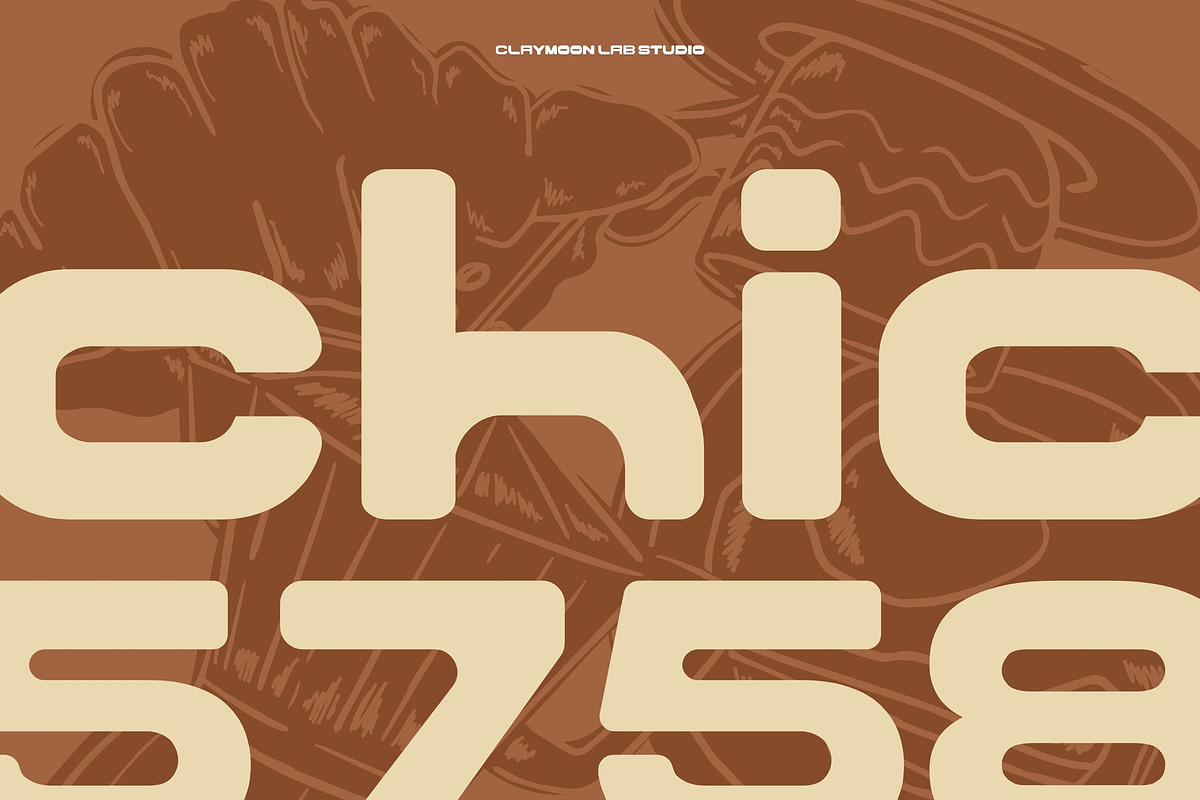 Cranial Bold Futuristic Display Font, a Sans Serif Font by Claymoon Lab (Photo 5 of 9)
