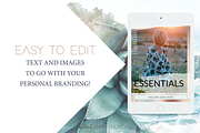 The Essentials INDD Ebook Template, a Presentation Template by Coral Antler (Thumbnail 2 of 3)