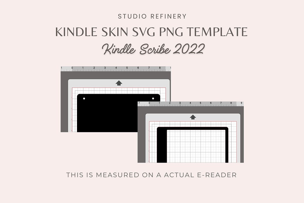 Kindle Scribe 2022 Skin Template, an Object Graphic by STUDIO REFINERY (Photo 3 of 5)