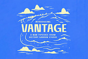 VANTAGE | Hand Drawn Font, a Font by Victory Garden Studio (Thumbnail 1 of 2)