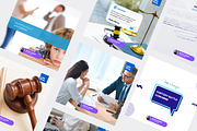 Instagram Template for Law Firms, a Social Media Template by Parrot Designs (Thumbnail 4 of 6)