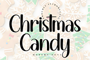 Christmas Candy Font, a Handwritten Font by Design Station (Thumbnail 1 of 5)