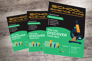 School Science Fair Flyer