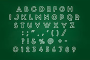 Super Outline font, a Handwritten Font by Fourteen Letter (Thumbnail 6 of 6)
