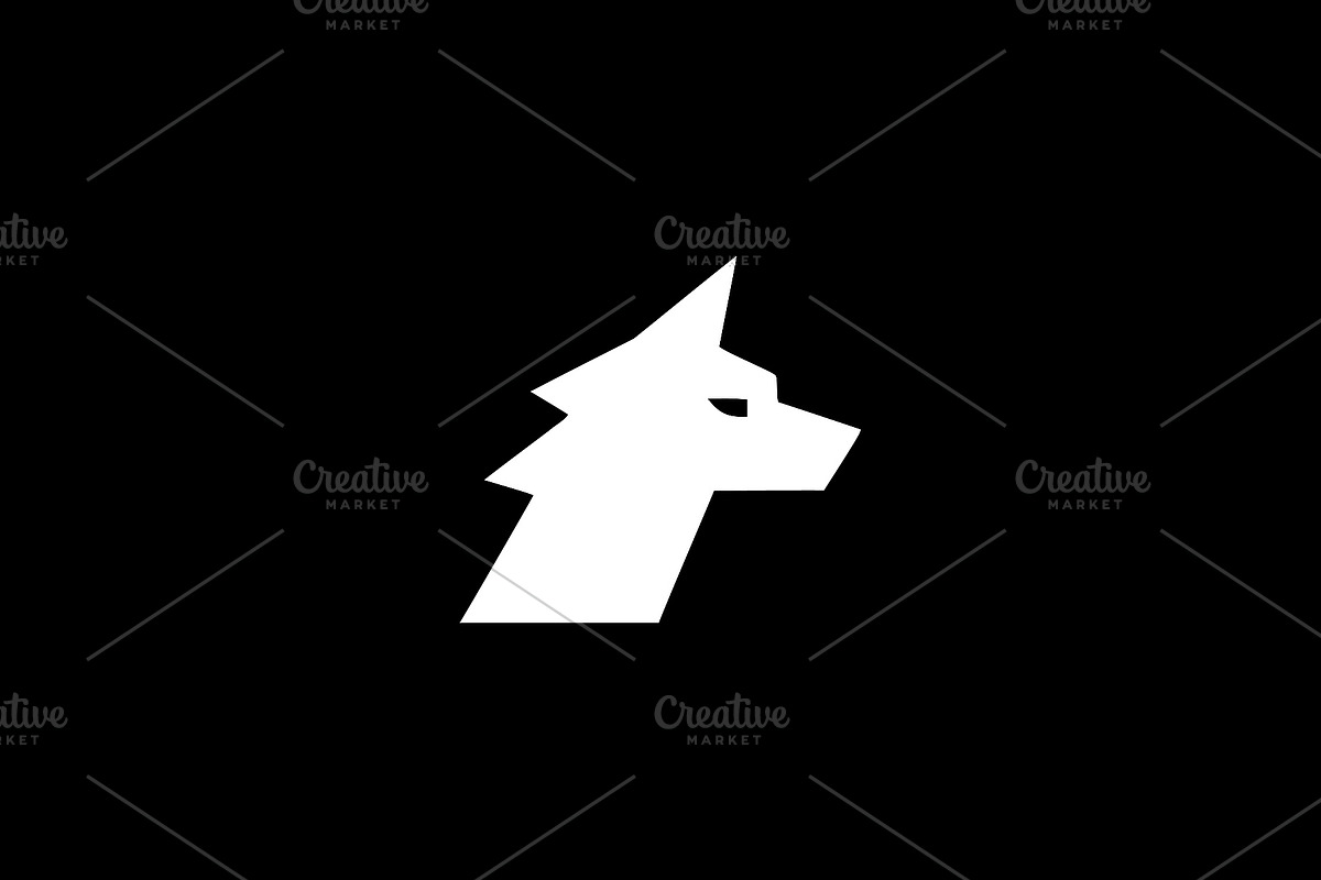 Fox Head Silhouette, an Animal Illustration by Vectorium Studio (Photo 2 of 4)
