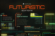 Futuristic Sci-Fi Texts, an Object Graphic by Pixflow (Thumbnail 1 of 6)