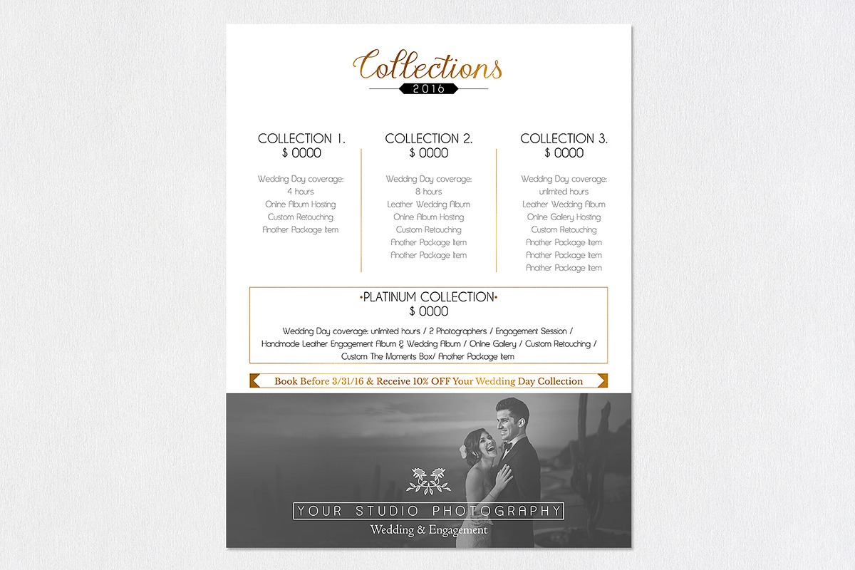 Price list | Minimalistic, a Card Template by Sleeklens (Photo 5 of 7)