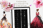 FASHION SILHOUETTE CREATOR Brushes, a Brush Add-On by Warm Cozy Cottage (Thumbnail 5 of 7)