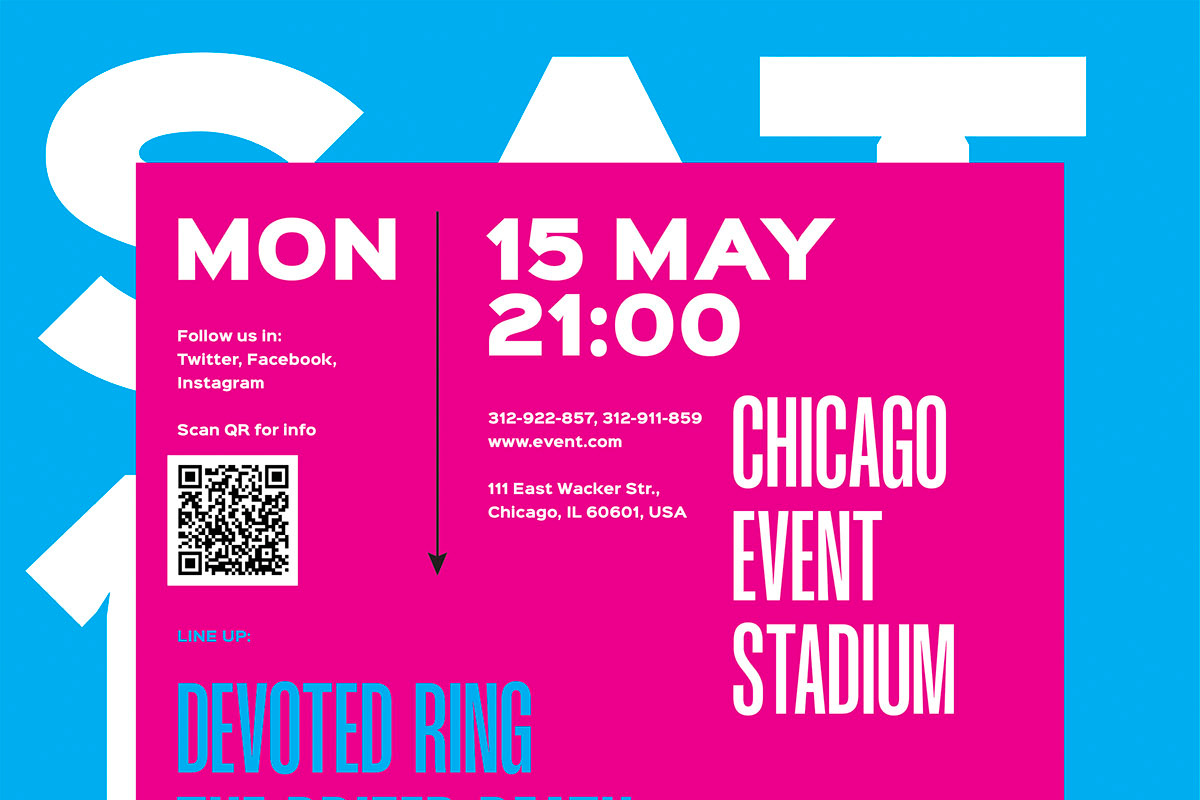 Artist Event Poster, a Flyer Template by Danil Polshin (Photo 9 of 9)