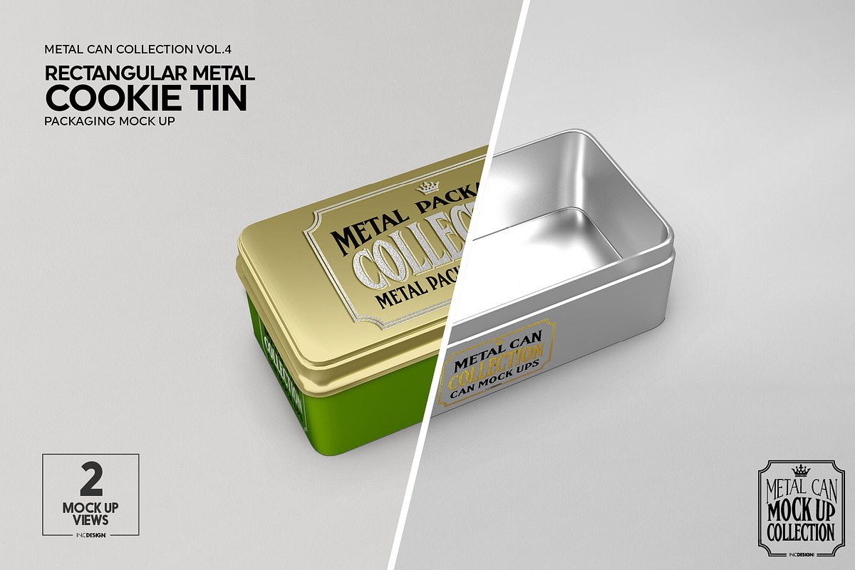Vol4. Metal Can Mockup Collection, a Packaging Mockup by INCDesign (Photo 12 of 21)