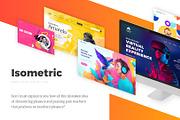 Isometric Slides Design PowerPoint, a Presentation Template by Presentation Templates (Thumbnail 12 of 23)