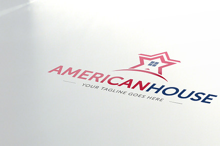 White Plastic Logo Mockup
