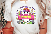 Custom Name Halloween png, an Illustration by Craft Nest (Thumbnail 2 of 6)