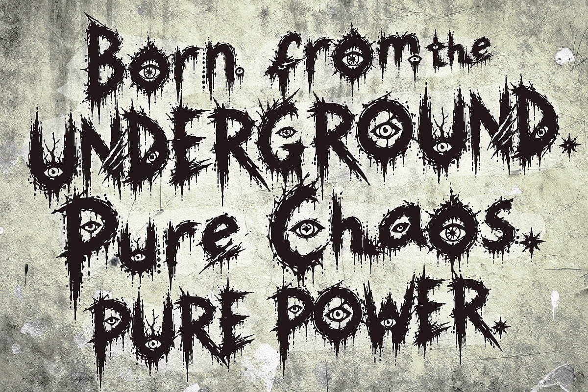 TyranTrax - Metal & Hardcore, a Handwritten Font by HypeWorksCo (Photo 4 of 11)