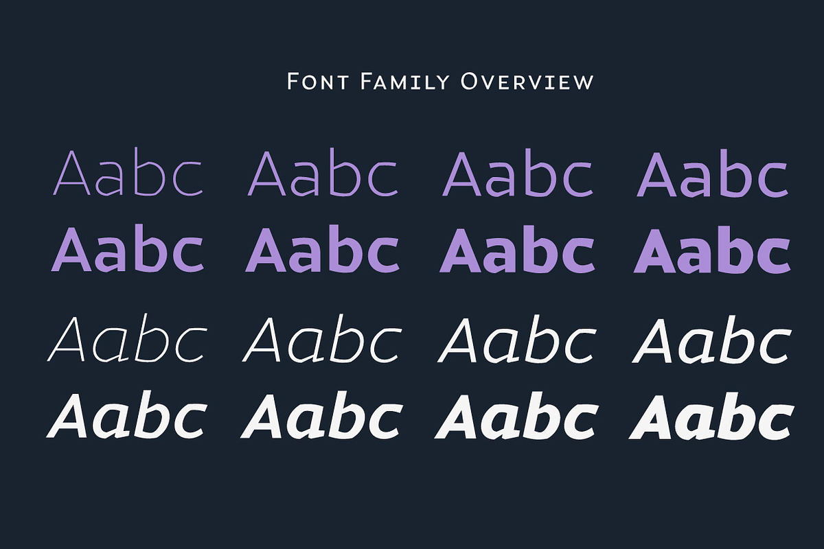 Magnetic Pro font family preview 3