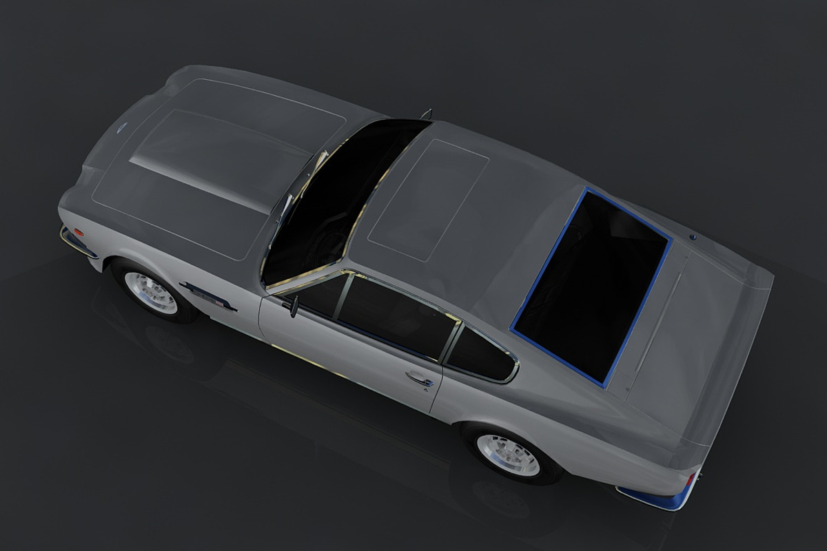 Aston Martin Vantage 1977, a Cars & Vehicle 3D Model by valtriiu (Photo 7 of 12)