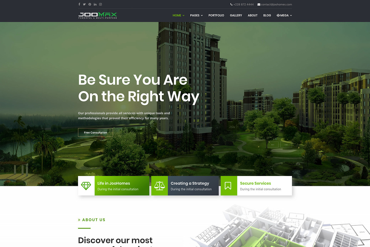 JooMax Site Building Kit For Joomla, a Websites & App Template by Webflex (Photo 3 of 10)
