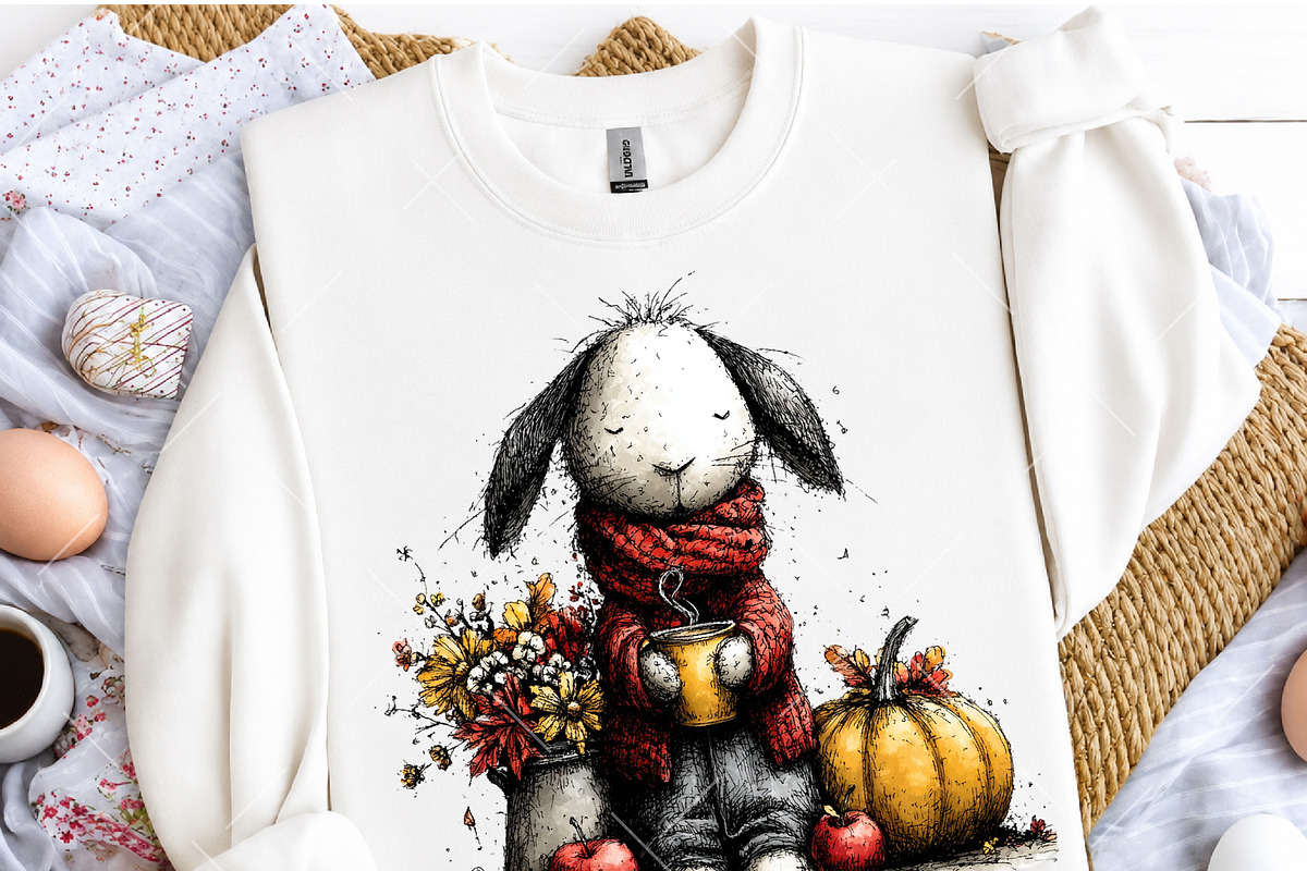Whimsical Autumn Animals Clipart, a Seasonal Illustration by OK Design (Photo 5 of 6)