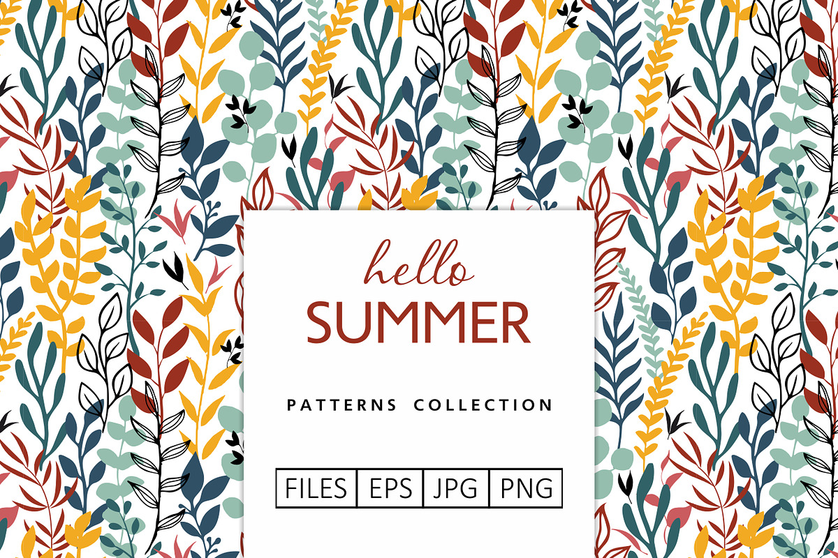 Summer Patterns Collection, a Pattern Graphic by Part of the Art (Photo 1 of 5)