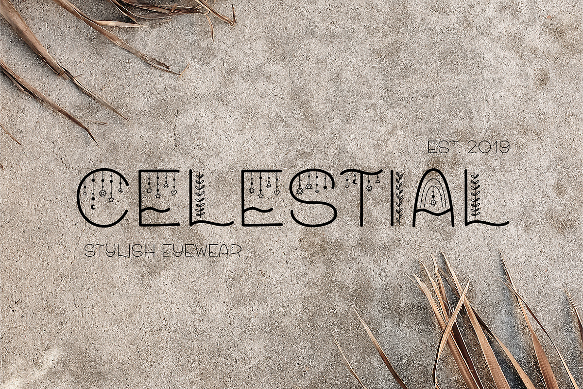 Boho Flow font and symbols, a Sans Serif Font by DearLetters (Photo 4 of 11)