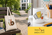 Back to School | Hand Drawn Set, an Education Illustration by Lena Kedrova (Thumbnail 5 of 14)