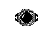 Eye Lens Logo, a Branding & Logo Template by Buqancreative (Thumbnail 1 of 4)