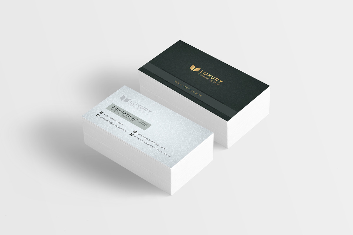 Royal Business Card, a Business Card Template by Creative_Arts (Photo 3 of 3)