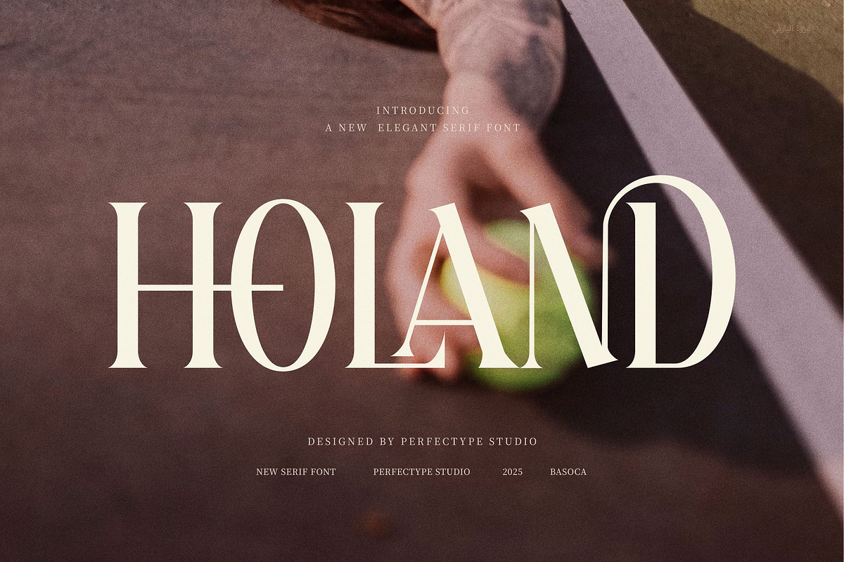 Holand Elegant Serif Font, a Serif Font by Perfectype (Photo 1 of 8)