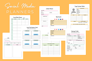 Social Media Content Planner, a Stationery Template by Local Marketing Templates (Thumbnail 4 of 6)