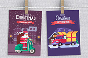 Santa Delivery Service, an Illustration by Alex Krugli (Thumbnail 6 of 7)