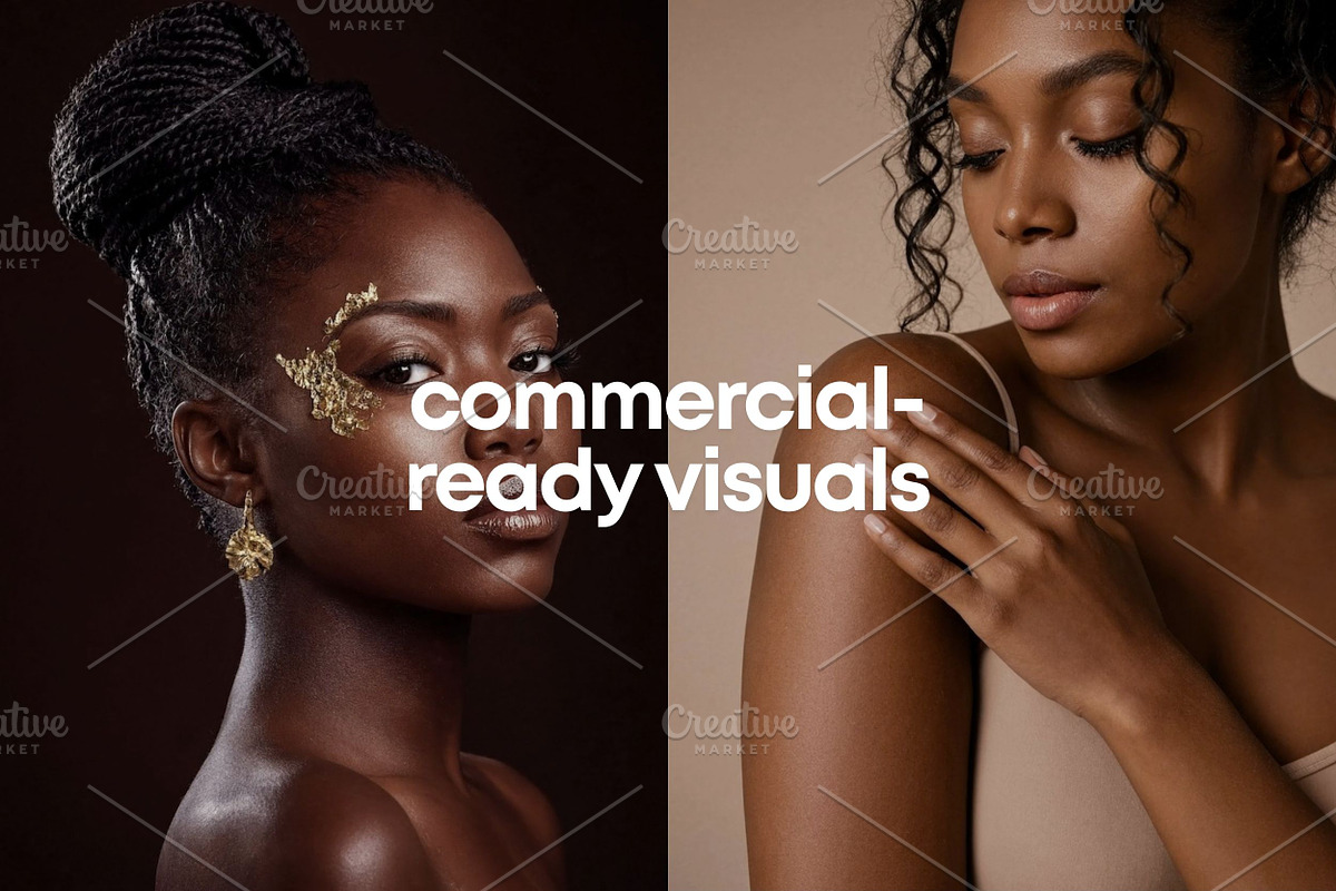 Melanin Rich Skin Stock Photos, a Beauty & Fashion Photo by Selenique Studio (Photo 5 of 10)