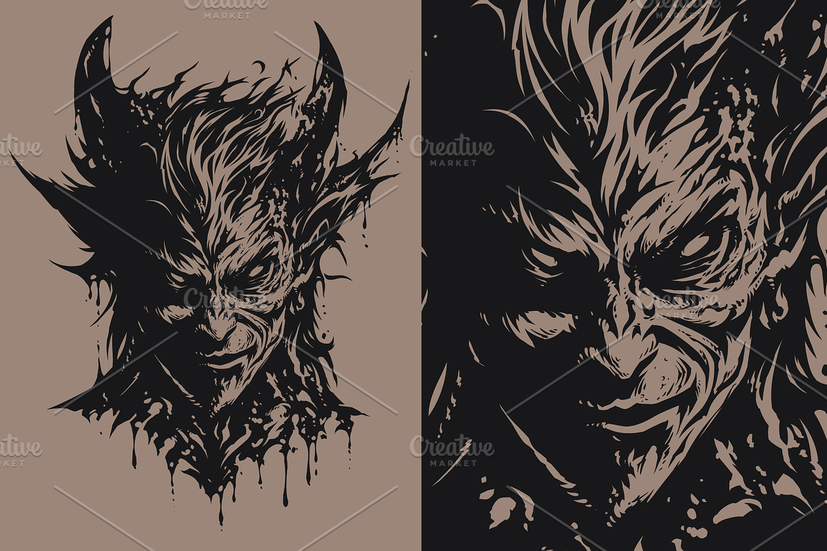 Evil Live, a Person Illustration by daver2002ua (Photo 2 of 3)