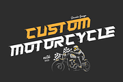 Turbo Speed Font, a Sans Serif Font by 177Studio (Thumbnail 6 of 8)