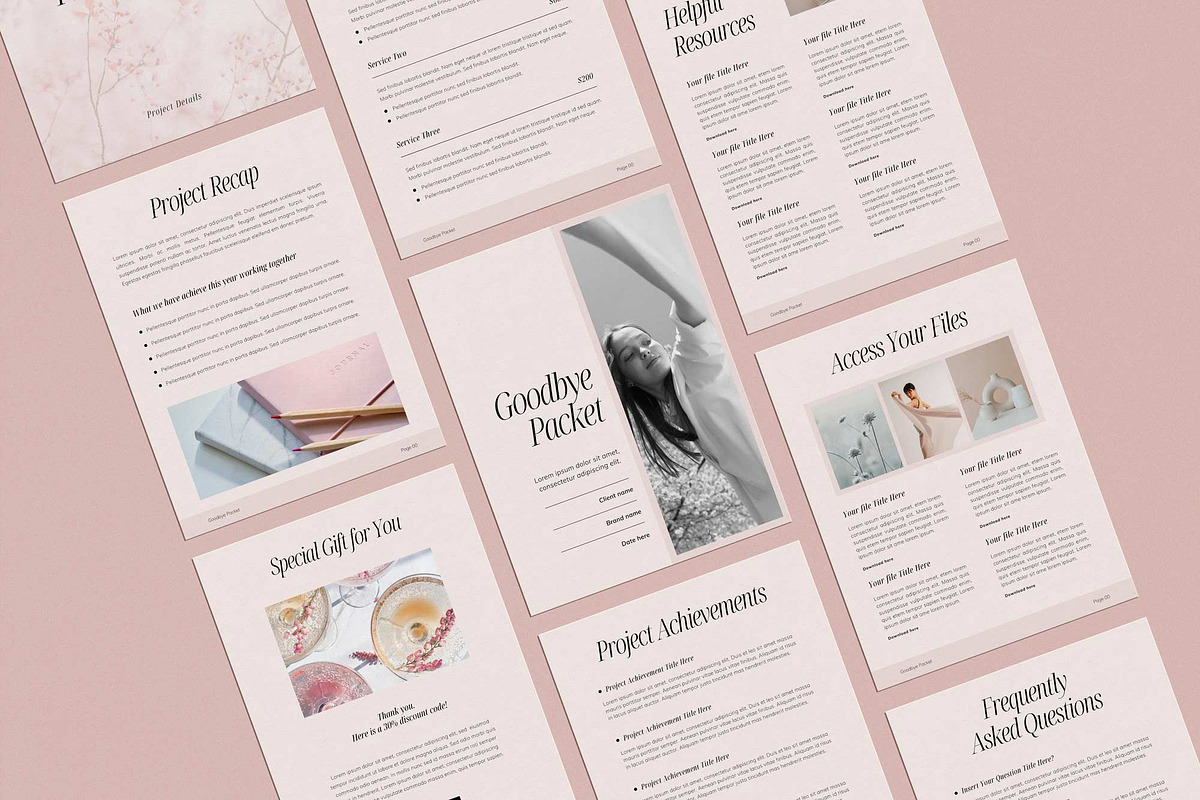 Client Offboarding Canva Template, a Magazine Template by Sierra Creative Studio (Photo 10 of 10)