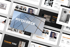 Pitch Deck Minimalist PowerPoint