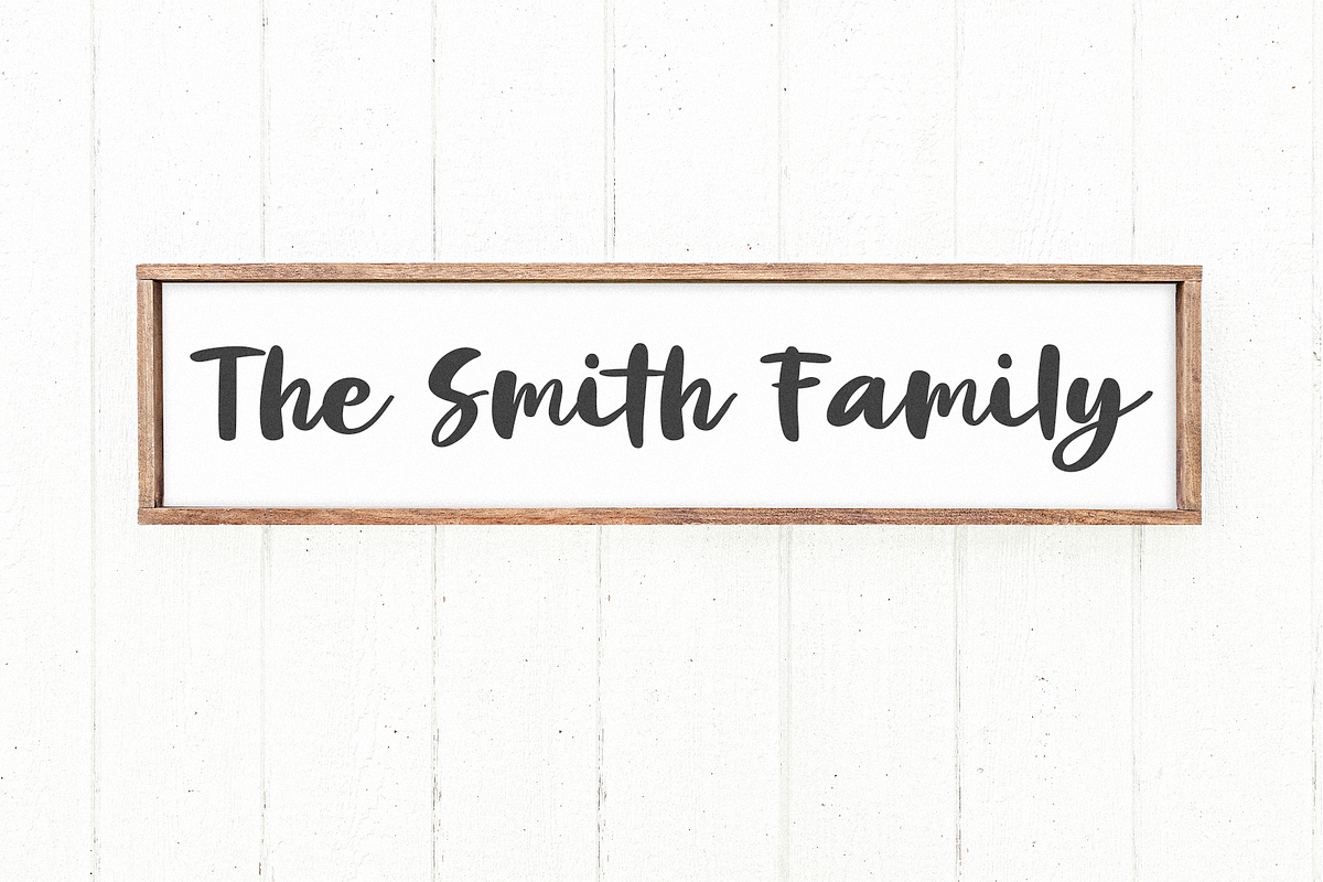 Rustic Farm | Farmhouse Script Font, a Script Font by KA Designs (Photo 10 of 10)